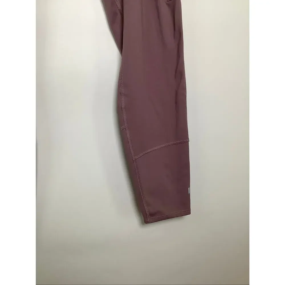 The North Face Men's Large Pink Winter Warm Pro Tights Athleisure Active V7-11